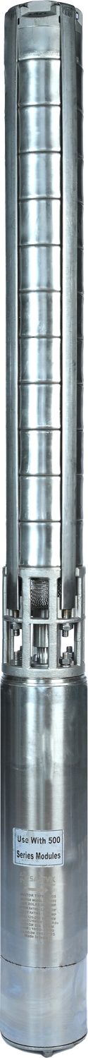 SaurJal submersible DC solar pump — stainless steel SS-304